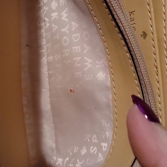 kate spade Pale Minty Teal Large Zip Wallet - Picture 6 of 11